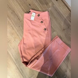 NWT Pink Sailor Straight Pants